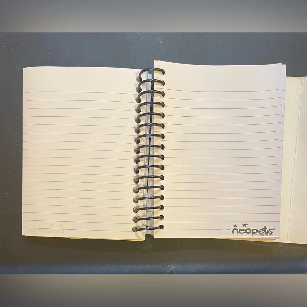 Neopets Disco Aisha Notebook, Vintage 2004 Rare